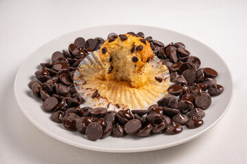 Chocolate chip muffin