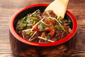 鰹のてこね寿司