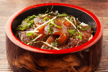 鰹のてこね寿司