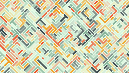 Color rotated lines background abstract illustration. Striped colorful seamless geometric pattern.