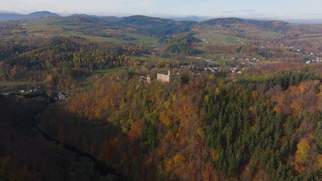 Castle Grodno in Walim hills poland #6