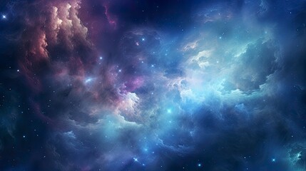 Fototapeta na wymiar Milky Way Galaxy-Themed Space Background.