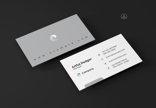 Business Card Layout