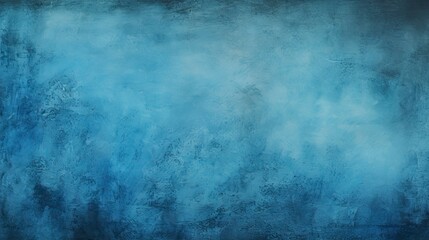 Grunge-Style Textured Blue Background.