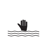 helping hand icon, vector best flat icon.