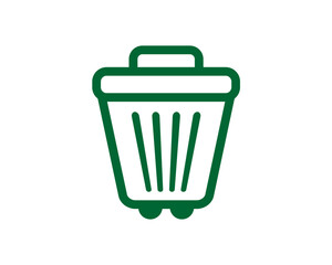 rubbish bin icon