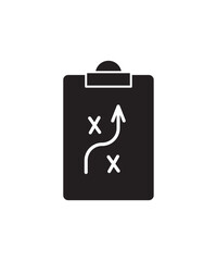 action plan icon, vector best flat icon.