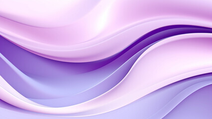 Lavender and Lilac Fluid Color Waves Abstract Pattern Design