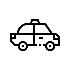 taxi line icon