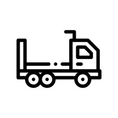 truck line icon