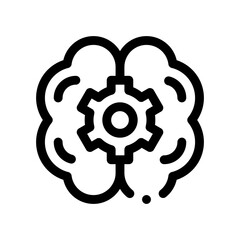 brainstorm line icon