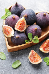 Fresh ripe figs