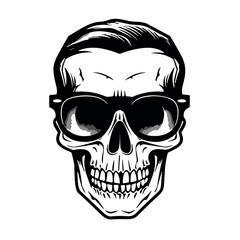 skull, skeleton, death, head, bone, human, halloween, vector, dead, illustration, tattoo, symbol, anatomy, horror, pirate, danger, spooky, black, face, icon, evil, teeth, design, scary, jaw, bones, ca
