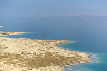 Fototapeta na wymiar The Dead Sea in Israel, Middle East