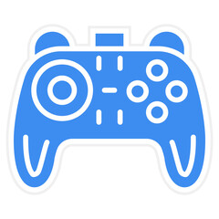 Vector Design Game Controller Icon Style