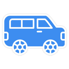 Vector Design Van Icon Style