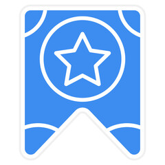 Vector Design Bookmark Icon Style