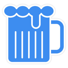 Vector Design Beer Icon Style