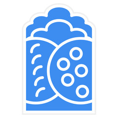 Vector Design Chimichanga Icon Style