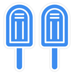 Vector Design Ice Cream Icon Style