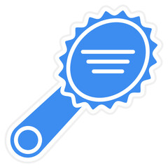 Vector Design Mirror Icon Style