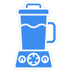 Vector Design Blender Icon Style