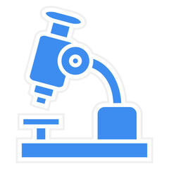 Vector Design Microscope Icon Style