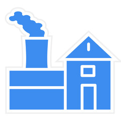 Vector Design Factory Icon Style