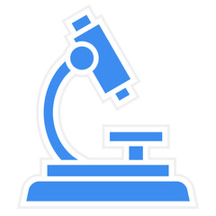 Vector Design Microscope Icon Style