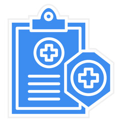 Fototapeta premium Vector Design Diagnosis Icon Style