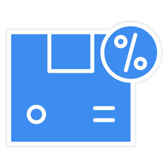 Vector Design Discount Courier Icon Style