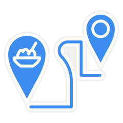 Vector Design Tracking Icon Style