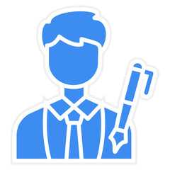 Vector Design Graphic Designer Icon Style