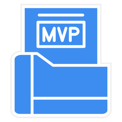 Vector Design MVP Icon Style
