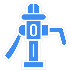Vector Design Water Pump Icon Style