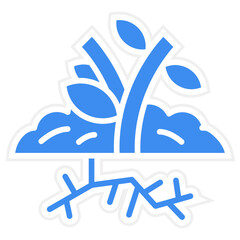 Fototapeta premium Vector Design Seedling Icon Style