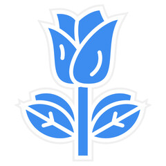 Vector Design Tulip Icon Style
