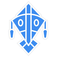 Vector Design Kite Icon Style