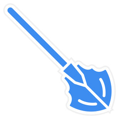 Vector Design Shovel Icon Style