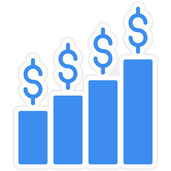 Vector Design Economic Indicator Icon Style