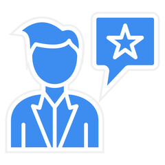 Vector Design Feedback Icon Style