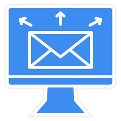 Vector Design Mass Mailing Icon Style
