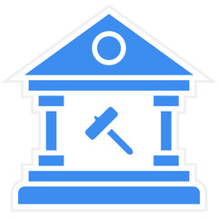 Vector Design Government Auction Icon Style