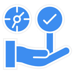 Vector Design Quick Bid Icon Style