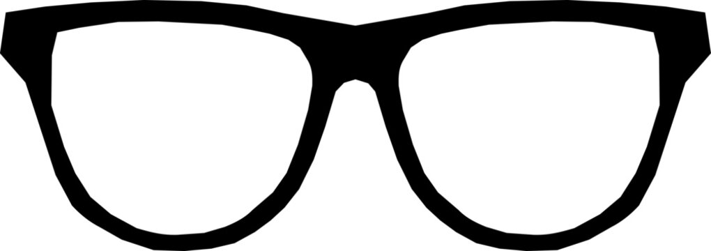 Vektor Brille im modernen Design