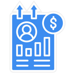 Vector Design Performance Appraisal Icon Style
