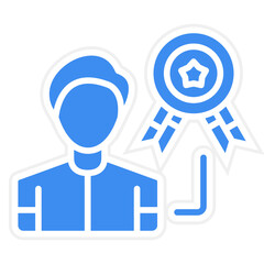 Vector Design Achievements Icon Style