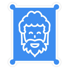 Vector Design Fine Art Icon Style