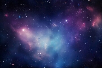 Obraz premium Starry Milky Way Nebula Background.