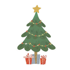 Christmas tree shine bright! christmas tree clipart no background